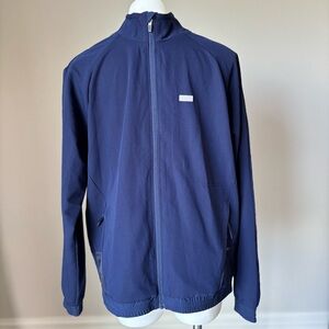 Figs Men’s Cobaki Navy Blue Technical Collection Scrub Jacket Size Medium
